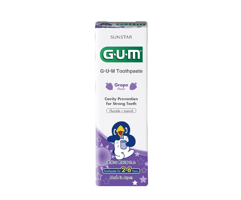 兒童含氟牙膏 (葡萄味) 2-6歲適用 70g